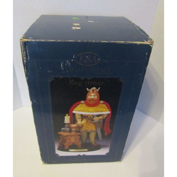 Kurt Adler King Arthur ASA Collectibles Camelot Series Sculpture Limited Edition - Picture 7 of 7